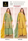 Khas 4474 A To C Chinon Chiffon Surat Readymade Pakistani Sharara Suits Wholesale Market